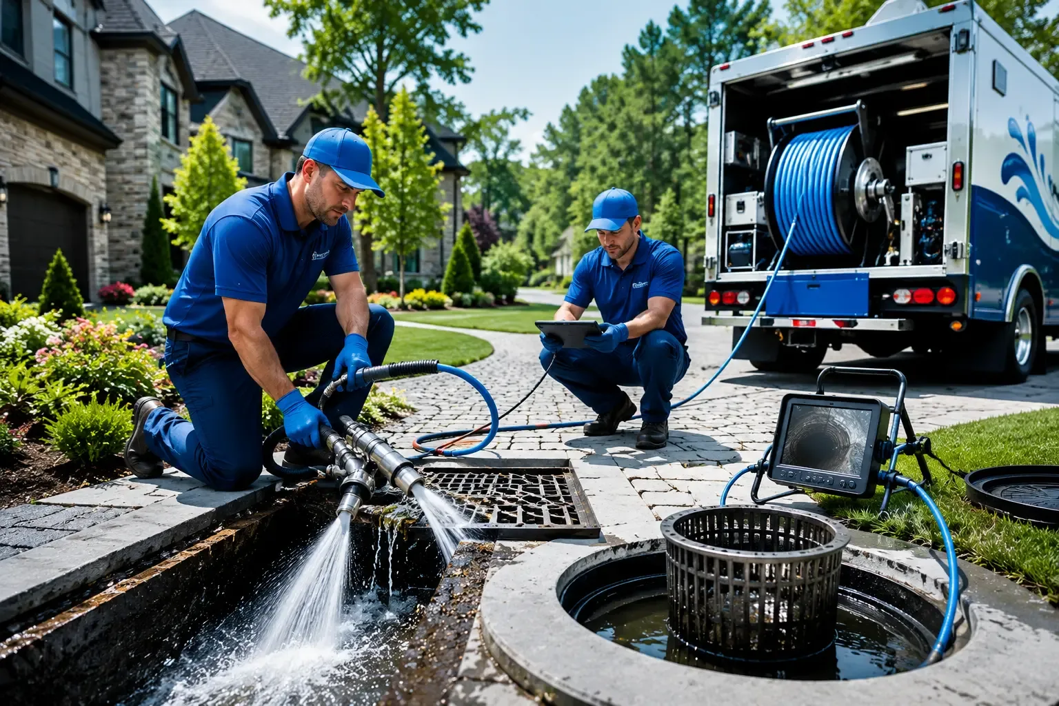 Local outdoor drain cleaning professionals in Frankfort, KY
