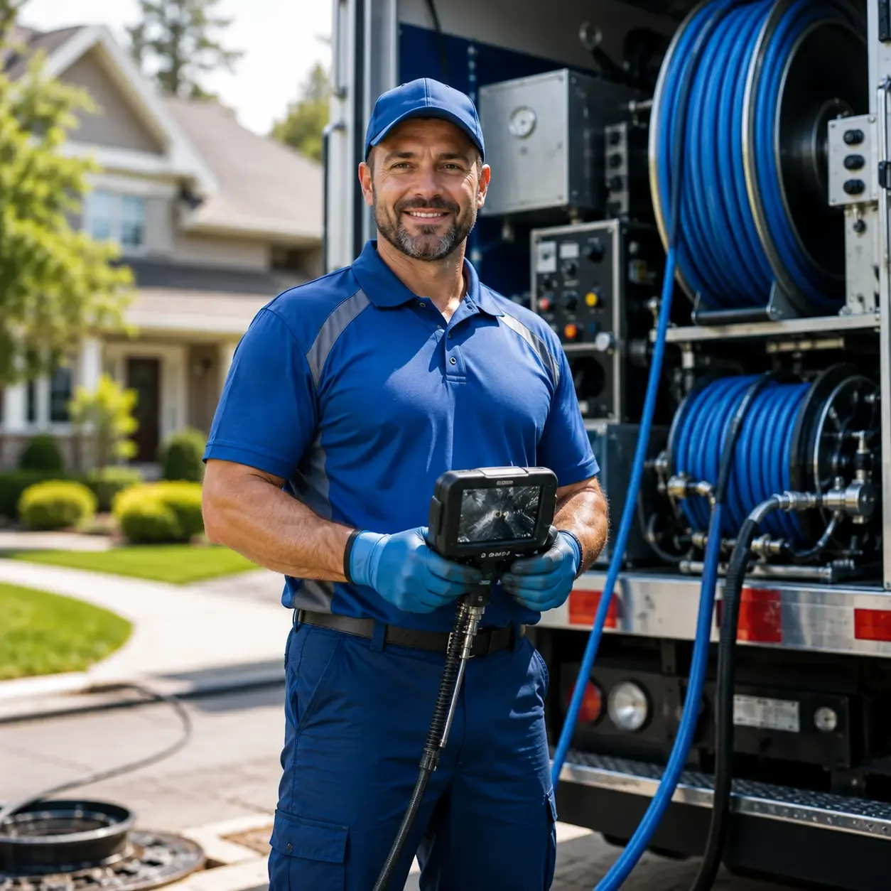 Local outdoor drain cleaning specialists in Frankfort, KY
